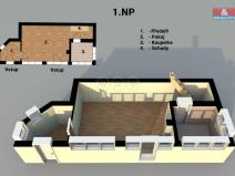 Prodej rodinného domu, Zlín, Pasecký žleb, 91 m2