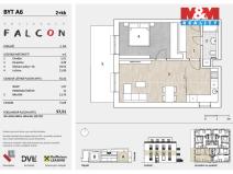 Prodej bytu 2+kk, Mělník, Sokolská, 58 m2