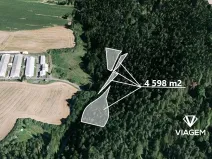 Prodej podílu lesa, Manětín, 2299 m2