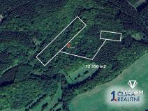 Prodej podílu lesa, Lužná, 3087 m2