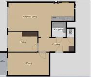 Prodej bytu 3+kk, Praha - Chodov, Hrudičkova, 66 m2