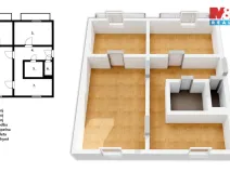 Pronájem bytu 3+1, Havířov - Podlesí, Kosmonautů, 70 m2