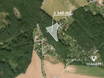 Prodej zahrady, Vráž, 3340 m2