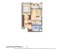 Prodej bytu 2+kk, Praha - Ruzyně, 47 m2