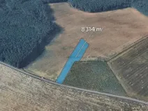 Prodej podílu pole, Horní Bříza, 461 m2