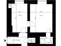 Pronájem kanceláře, Praha - Vinohrady, Písecká, 43 m2