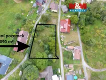 Prodej pozemku pro bydlení, Česká Třebová - Kozlov, 1090 m2