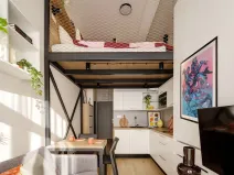 Pronájem bytu 1+kk, Praha - Hloubětín, Poděbradská, 43 m2