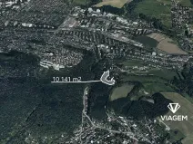 Prodej podílu zahrady, Zlín, 2386 m2