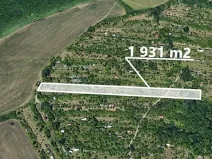 Prodej zahrady, Uherský Brod, 1931 m2