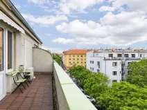 Pronájem bytu 1+kk, Praha - Žižkov, Biskupcova, 30 m2