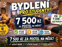 Pronájem bytu 2+1, Brno, Chládkova, 60 m2