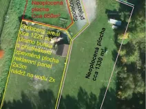 Pronájem komerčního pozemku, Přelouč, Jaselská, 1330 m2