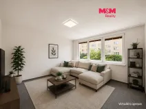 Pronájem bytu 2+1, Ostrava - Bělský Les, Bohumíra Četyny, 42 m2