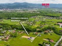 Prodej pozemku pro bydlení, Třinec - Nebory, 4924 m2