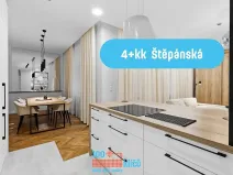 Pronájem bytu 4+kk, Praha - Nové Město, Štěpánská, 103 m2