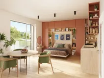Prodej bytu 1+kk, Praha - Ďáblice, Ďáblická, 32 m2