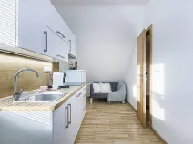 Pronájem bytu 1+kk, Zlín, Vejvanovská, 20 m2