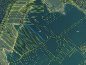 Prodej podílu rybníku, Ostrožská Nová Ves, 2129 m2