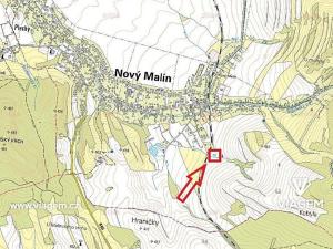 Prodej podílu pole, Nový Malín, 1413 m2