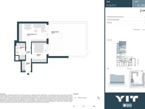 Prodej bytu 2+kk, Praha - Kamýk, Hodkovická, 51 m2