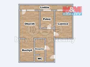 Prodej bytu 3+1, Orlová - Lutyně, 65 m2