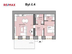 Prodej bytu 2+kk, Třeština, 71 m2