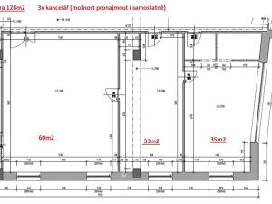 Pronájem kanceláře, Šumperk, Dr. E. Beneše, 33 m2