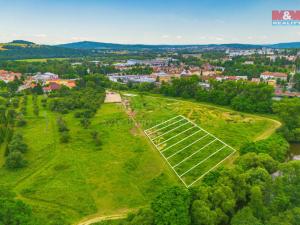 Pronájem trvalého travního porostu, Plzeň - Božkov, 1000 m2