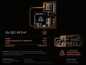 Prodej bytu 1+kk, Brno, Rostislavovo náměstí, 41 m2