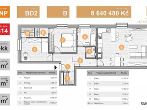 Prodej bytu 3+kk, Olomouc, Leopolda Pospíšila, 89 m2