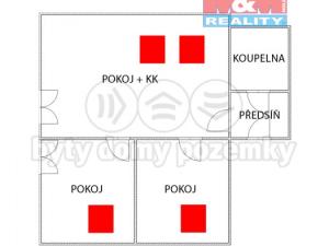 Pronájem bytu 3+kk, Ostrava - Moravská Ostrava, 28. října, 61 m2