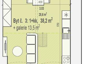 Prodej bytu 1+kk, Strakonice, Na Dubovci, 37 m2