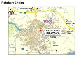 Pronájem obchodního prostoru, Cheb, Pražská, 370 m2