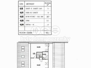 Pronájem bytu 2+kk, Letohrad, Václavské náměstí, 60 m2