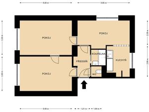 Prodej bytu 3+1, Šatov, 66 m2