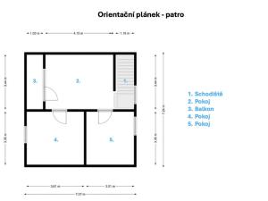 Prodej rodinného domu, Břehov, 90 m2