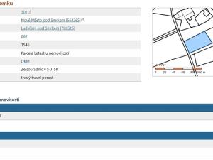 Prodej pozemku pro bydlení, Nové Město pod Smrkem, 2475 m2