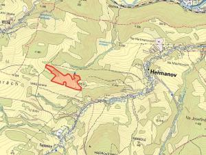 Prodej trvalého travního porostu, Heřmanov, 102707 m2