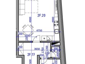 Prodej bytu 1+kk, Liberec, 41 m2