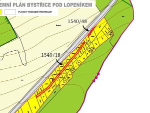 Prodej zemědělské půdy, Bystřice pod Lopeníkem, 1243 m2