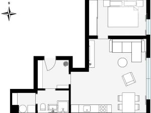 Prodej bytu 2+kk, Praha - Vysočany, V Předním Hloubětíně, 54 m2