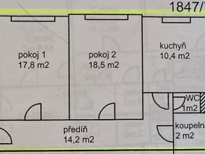 Prodej bytu 2+1, Praha - Strašnice, Sečská, 64 m2