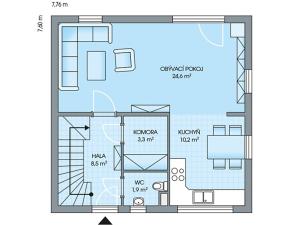 Prodej rodinného domu, Zlatníky-Hodkovice, 96 m2