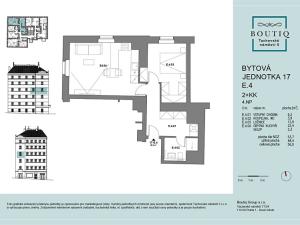 Prodej bytu 2+kk, Praha - Žižkov, Tachovské náměstí, 54 m2