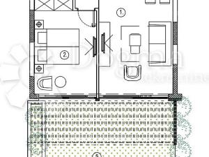 Prodej bytu 2+1, Sukošan, Chorvatsko, 47 m2