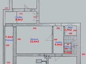 Prodej rodinného domu, Dobrovice, Husova ulice, 170 m2