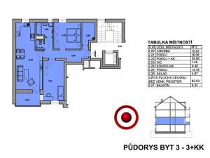 Prodej bytu 3+kk, Velké Meziříčí, Hornoměstská, 82 m2