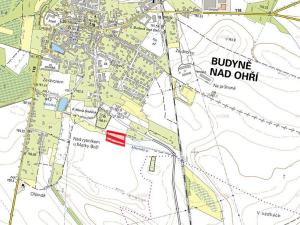 Prodej podílu pozemku pro bydlení, Budyně nad Ohří, 4040 m2