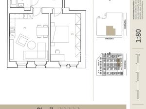 Prodej bytu 2+kk, Praha - Vinohrady, Moravská, 56 m2